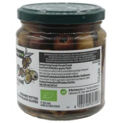 Il Nutrimento Olive Denocciolate Nere 280g