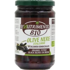 Il Nutrimento Olive Nere Denocciolate In Salamoia Probios 280g