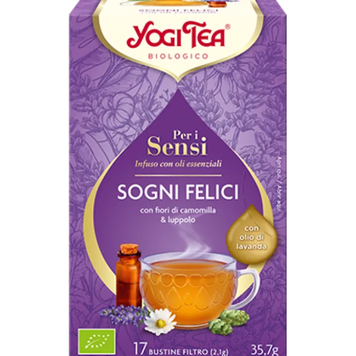 Infuso Per I Sensi Sogni Felici Yogi Tea® 17 Bustine
