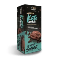 Keto Cookies al Cacao Con Cioccolato Fondente 1 Attimo In Forma 160g