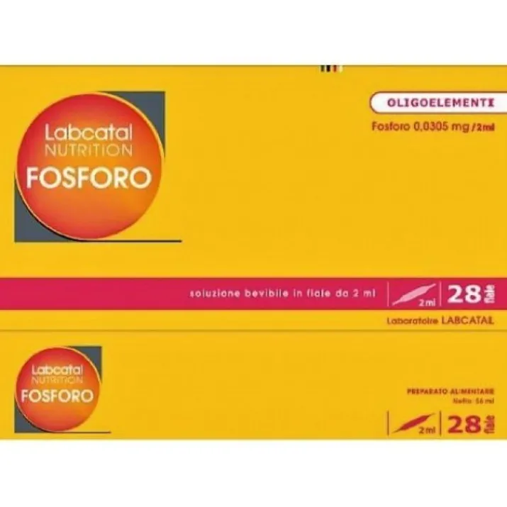 Labcatal Nutrition Fosforo Laboratoire Labcatal 28 Fiale
