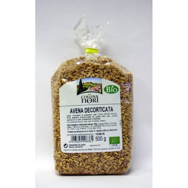 La Collina Dei Fiori Avena Decorticata Biologico 500g