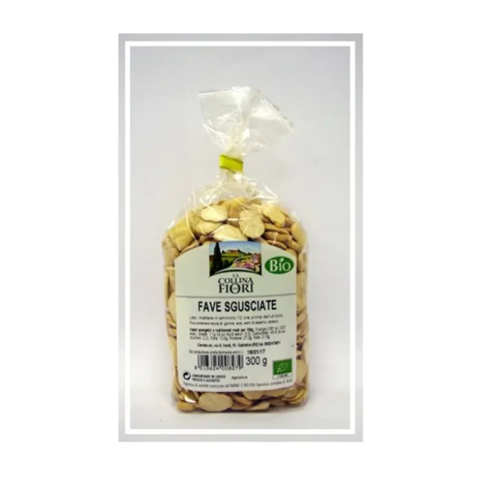 La Collina Dei Fiori Fave Sgusciate Bio Senza Glutine 300g