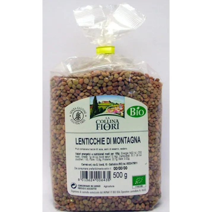 La Collina Dei Fiori Lenticchie Di Montagna Biologico 500g