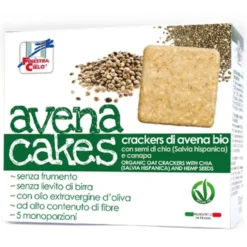 La Finestra Sul Cielo Avenacakes Crackers Avena Con Semi Di Chia E Canapa Bio 250g