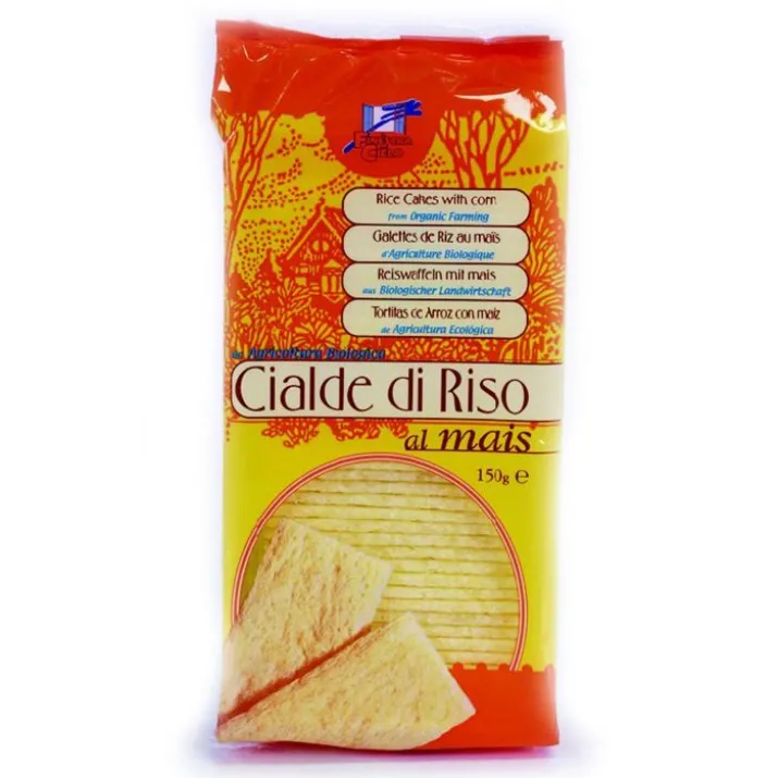 La Finestra Sul Cielo Cialde Di Riso E Mais Con Sale Snack 150g