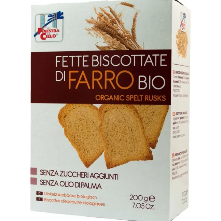 La Finestra Sul Cielo Fette Biscottate Al Farro Biologico 200g
