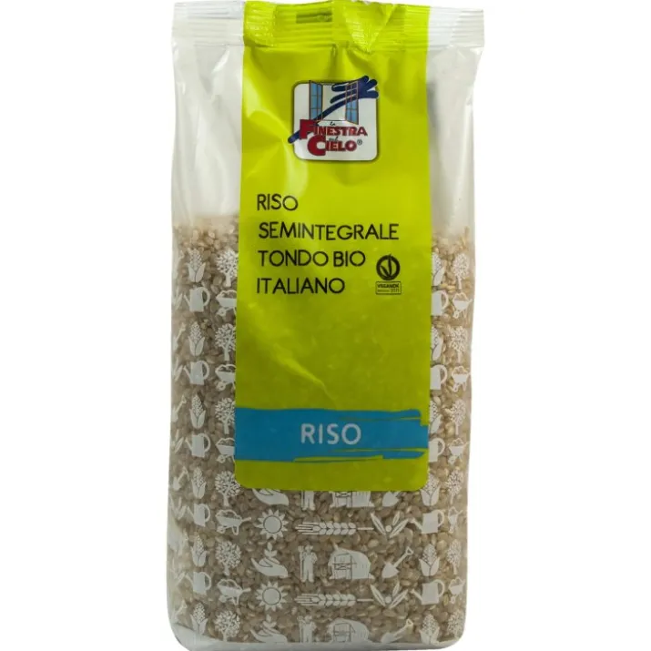 La Finestra Sul Cielo Riso Semintegrale Tondo Bio Prodotto Per L'Alimentazione 1kg
