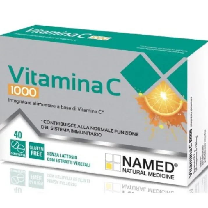 La Sorgente del Benessere Vitamina C Immuno 1000, 30 Compresse
