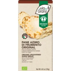 La Via Del Grano Pane Azimo Di Frumento Original Probios 125g
