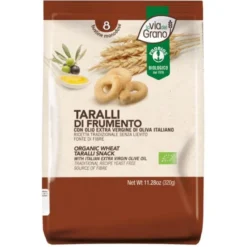 La Via Del Grano Taralli di Frumento Probios 320g