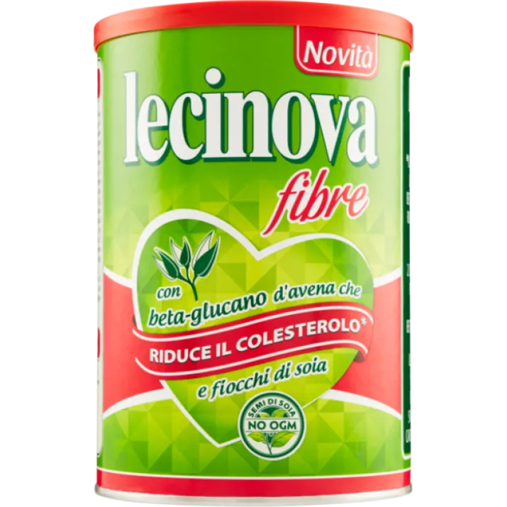 Lecinova Fibre Crusca d'avena e fiocchi di soia Integratore Alimentare 400g