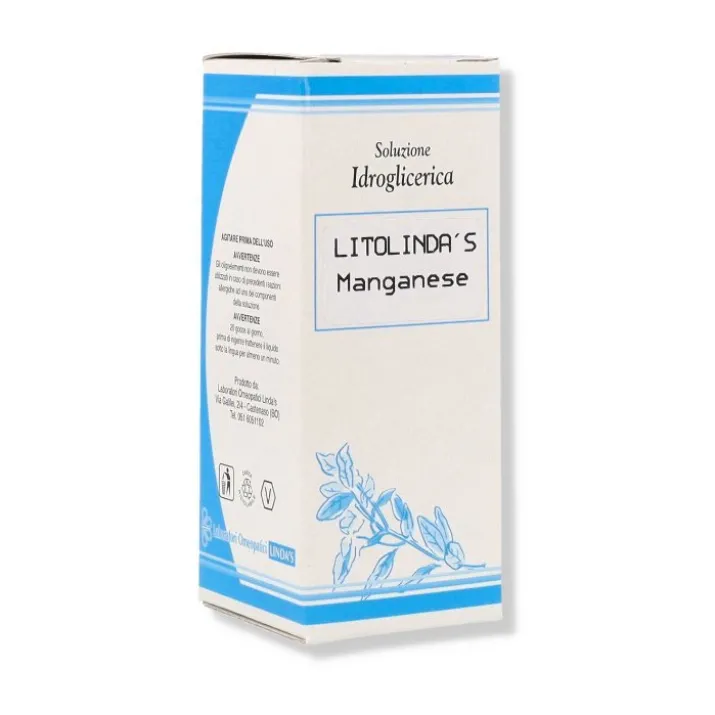 Lindas Manganese Cobalto Litolinda's Gocce Integratore Alimentare, 50ml