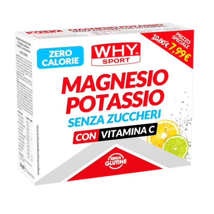 Magnesio Potassio Senza Zuccheri Why Sport 10 Bustine
