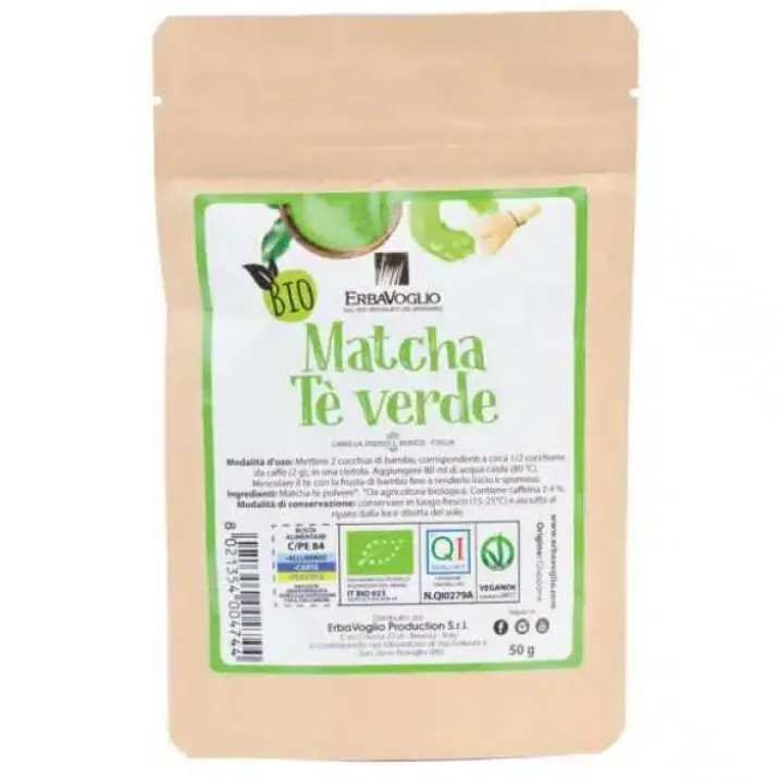 Matcha Te' Verde Bio Erbavoglio 50g