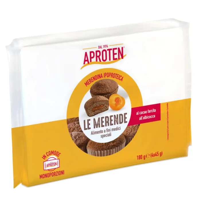 Merendina Ipoproteica Al Cacao E Albicocca Aproten® 180g