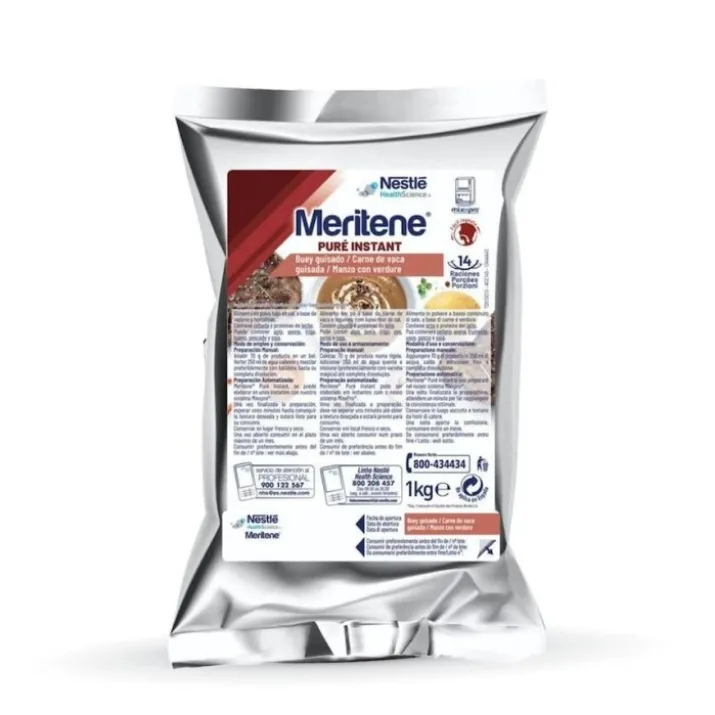 Meritene Purè Instant Manzo Con Verdure Nestlè 1kg