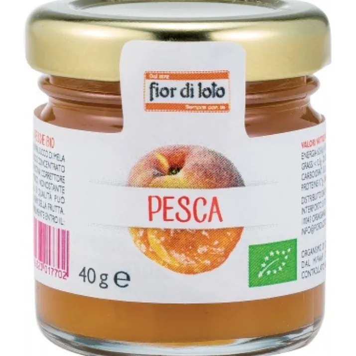 Mini Composta Alla Pesca Fior Di Loto 40g