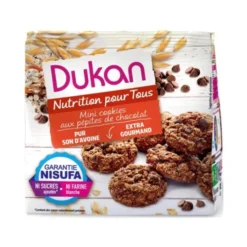 Mini Cookies con Gocce di Cioccolato Dukan 100g