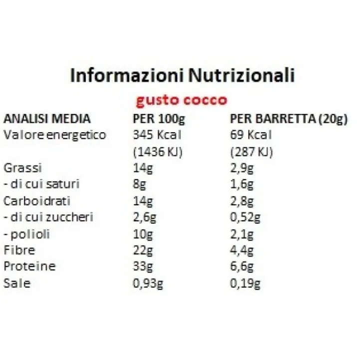 Mini + Protein Low Sugar Cocco Ultimate 7x20g