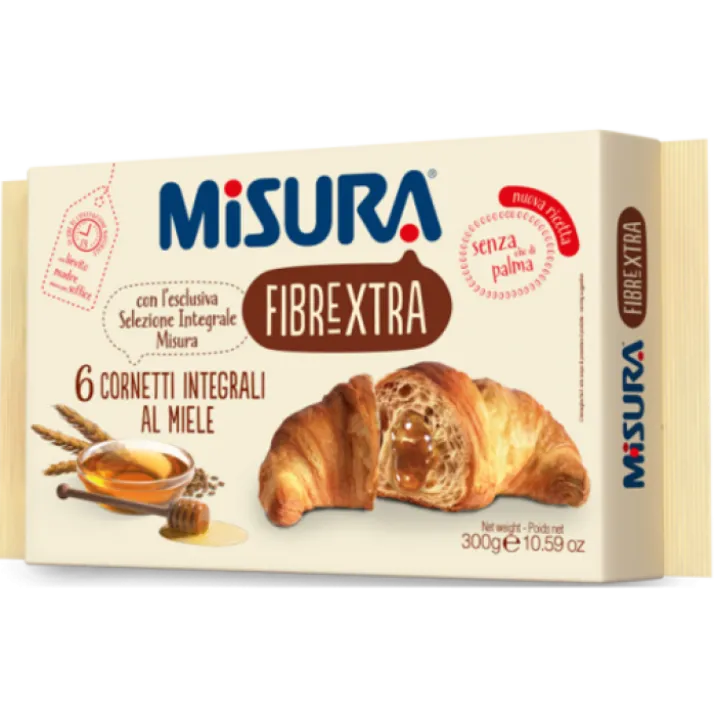 Misura Fibrextra Cornetti Integrali Al Miele6x50g