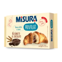 Misura Privolat Cornetto Cioccolato Senza Olio Di Palma 6 Cornetti