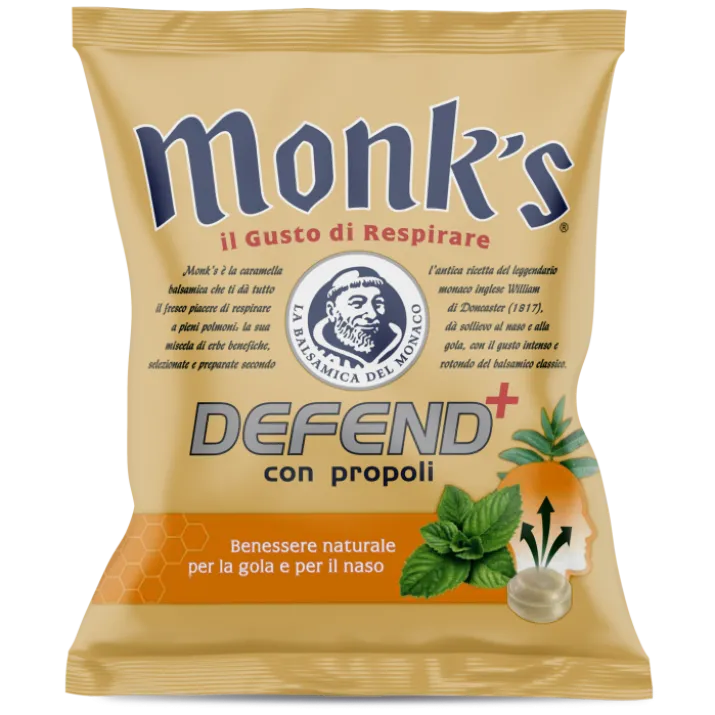Monk's Defend Caramelle Con Propoli 46g