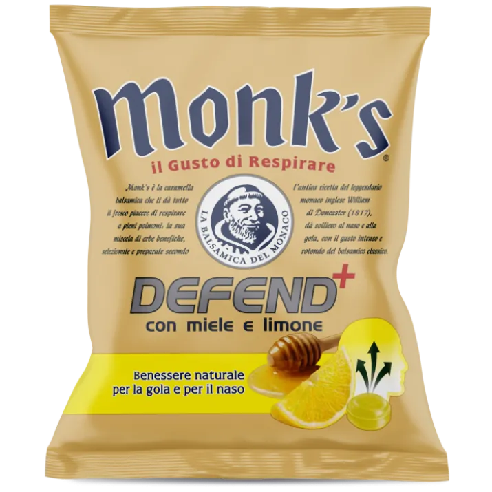 Monk's Defend Caramelle Mie/lim 46g