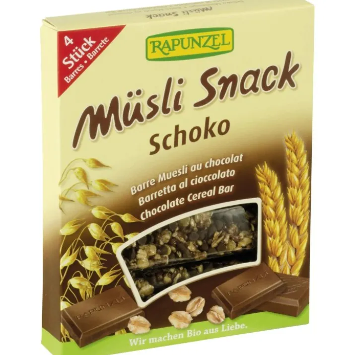 Muesli Snack Barrette con Cioccolato 4x30g