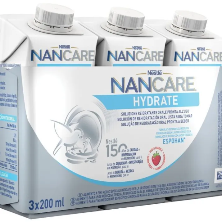 Nancare Hydrate Liquido Nestlé 3x200ml