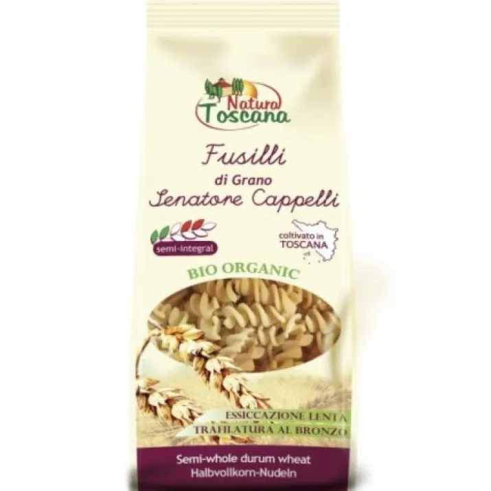 Natura Toscana Fusilli Semintegrali Di Grano Senatore Cappelli Probios 500g