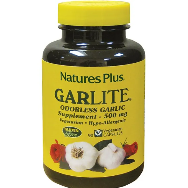 Nature's Plus Garlite Aglio Inodore Integratore Alimentare 90 Capsule
