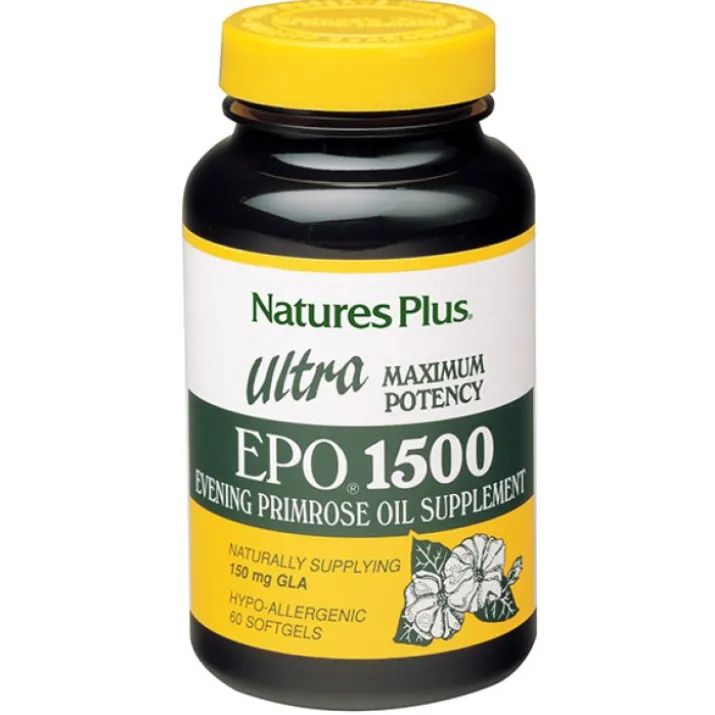 Nature's Plus Ultra Epo Olio Di Enotera Integratore Alimentare 60 Capsule