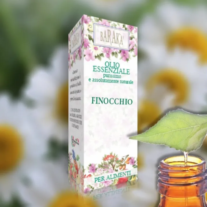 Naturfarma Barakà Finocchio Olio Essenziale Purissimo E Assolutamente Naturale Per Alimenti 12ml