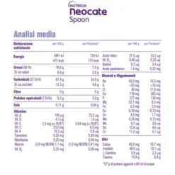 Neocate Spoon Gusto Neutro Nutricia 400g