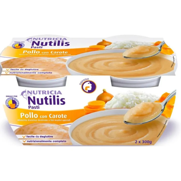 Nutilis Pasti Pollo Con Carote Nutricia 2x300g