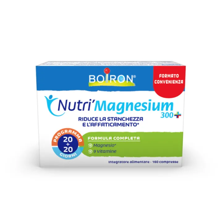 Nutri' Magnesium 300+ Boiron 160 Compresse Gift On