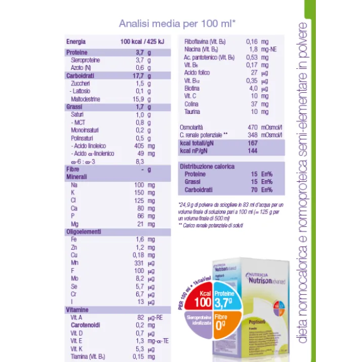 Nutrison Advanced Powder Nutricia 4x125g