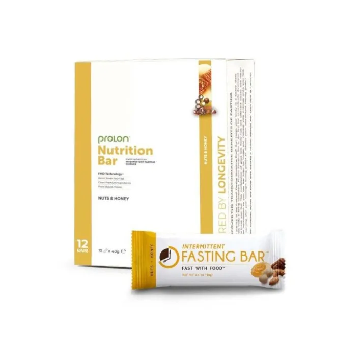 Nutrition Bar Nut Box ProLon 12 Barrette Noci e Miele