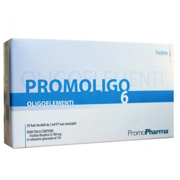 Oligoelementi Promoligo 6 Fosforo PromoPharma 20x2ml