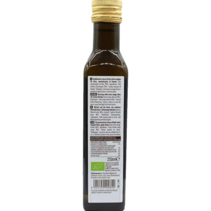 Olio Al Limone Il Nutrimento Bio 250ml