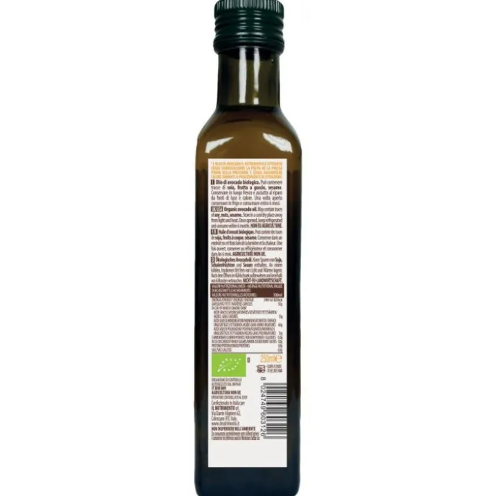 Olio Di Avocado Il Nutrimento Bio 250ml