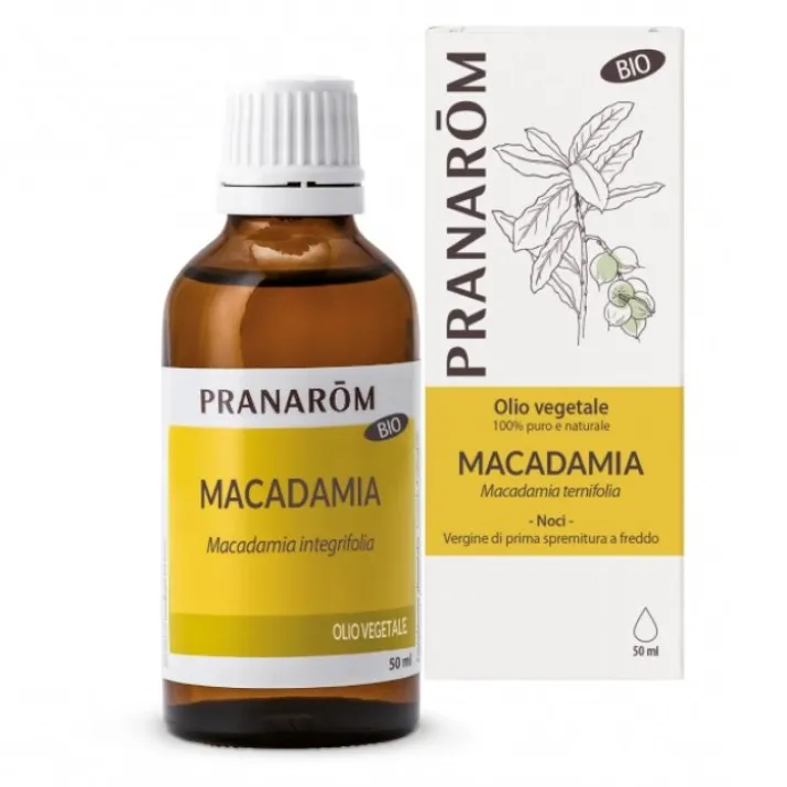 Olio di Macadamia Olio Vegetale PRANARÕM 50ml