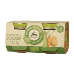 Omogeneizzato Di Verdure Miste Biologico Alce Nero 2x80g