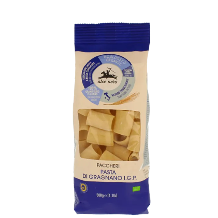 Paccheri Pasta Di Gragnano I.G.P. Biologici Alce Nero 350g