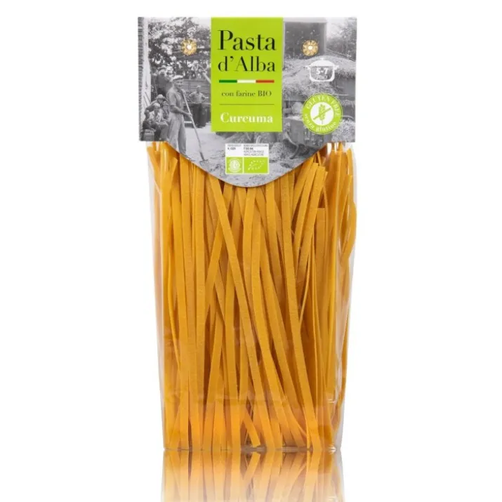Pasta D'Alba Tagliatelle Riso Curcuma Bio Senza Glutine