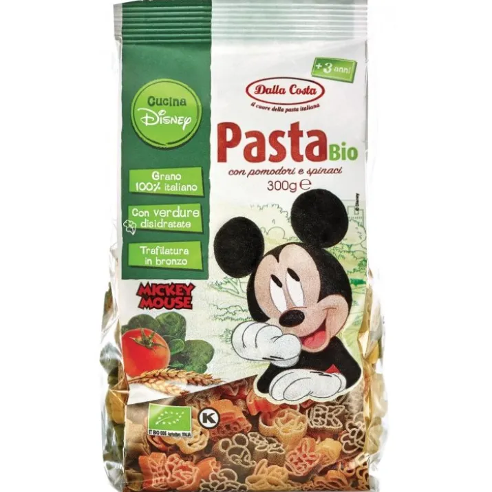 Pasta Pomodoro E Spinaci Mickey Mouse Dalla Costa 300g