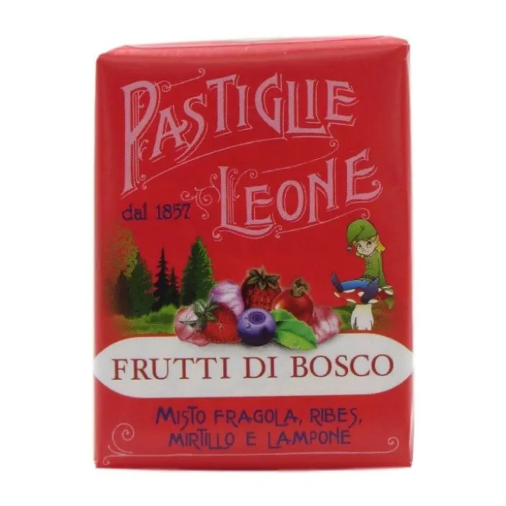 Pastiglie Frutti di Bosco Leone 30g