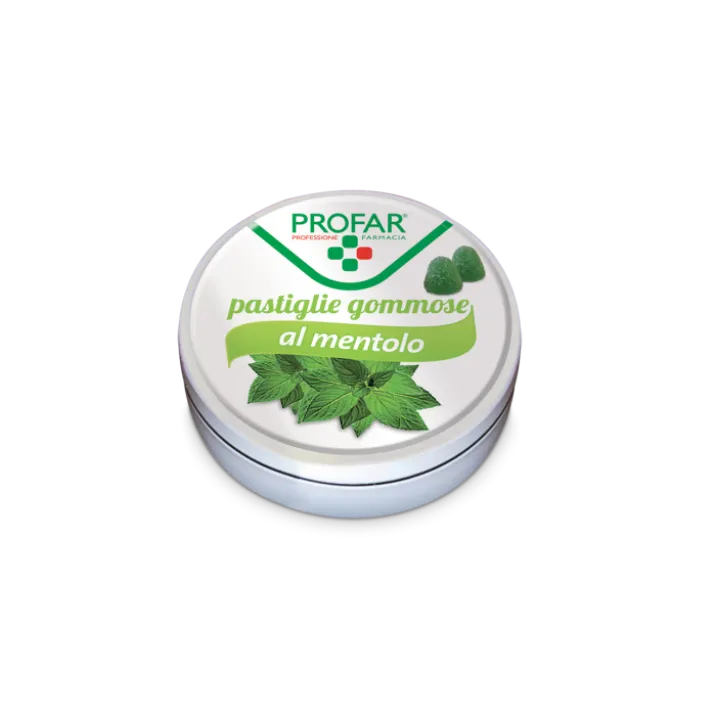 Pastiglie Gommose al Mentolo PROFAR® 40g