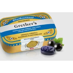 Pastiglie Ribes Nero Gola E Voce Grether's® 110g